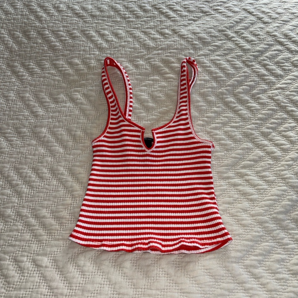 Stripped Tank Top